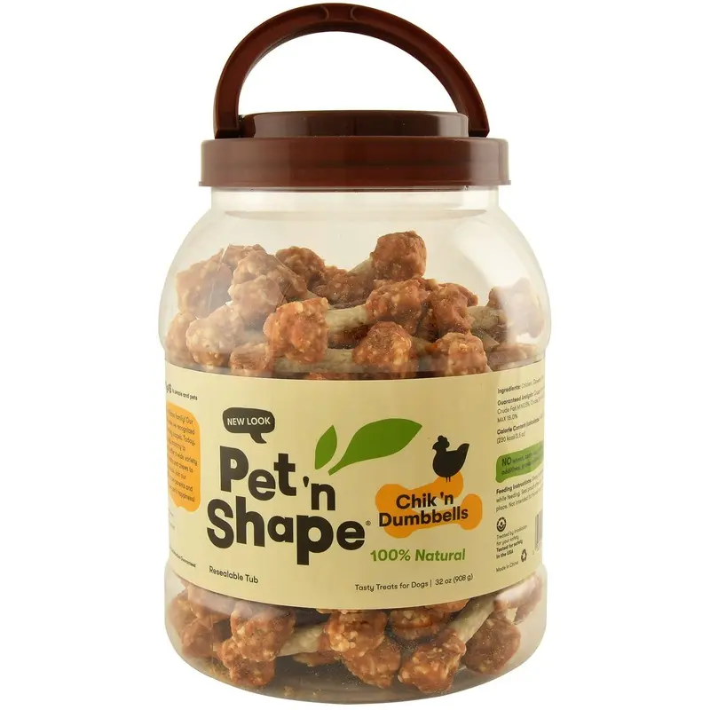 Chik 'n Rice Dumbbells 100% Natural Munchie Stick Dog Treat