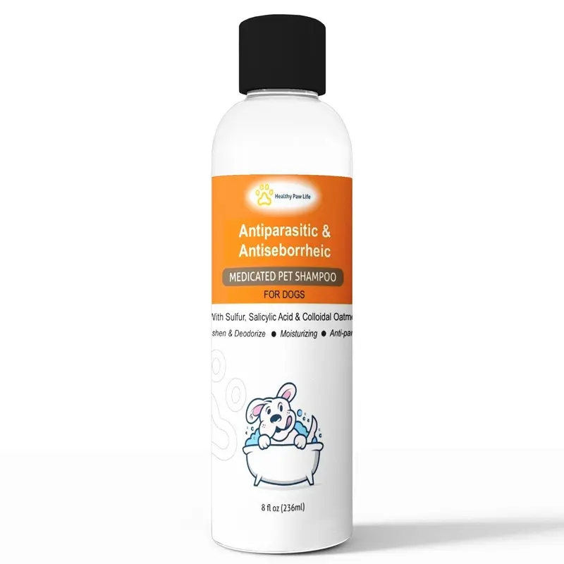 Healthy Paw Life's Sulfur, Salicylic Acid & Oatmeal Shampoo
