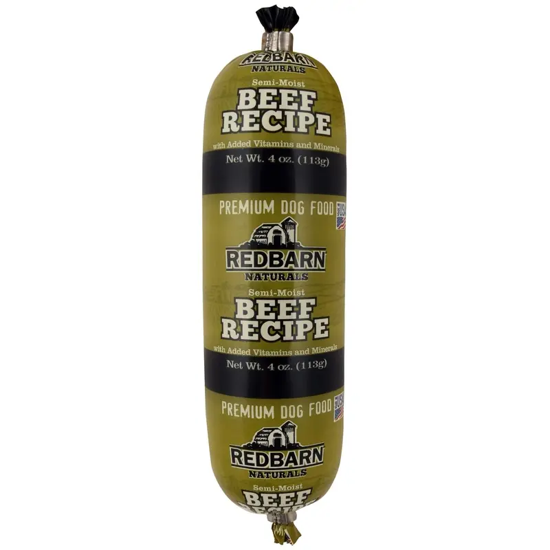 Redbarn Naturals Beef Recipe Dog Food Roll