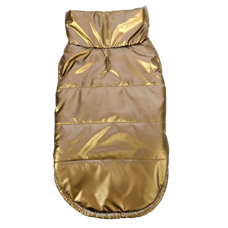 Metallic Puffy Coat for Dogs