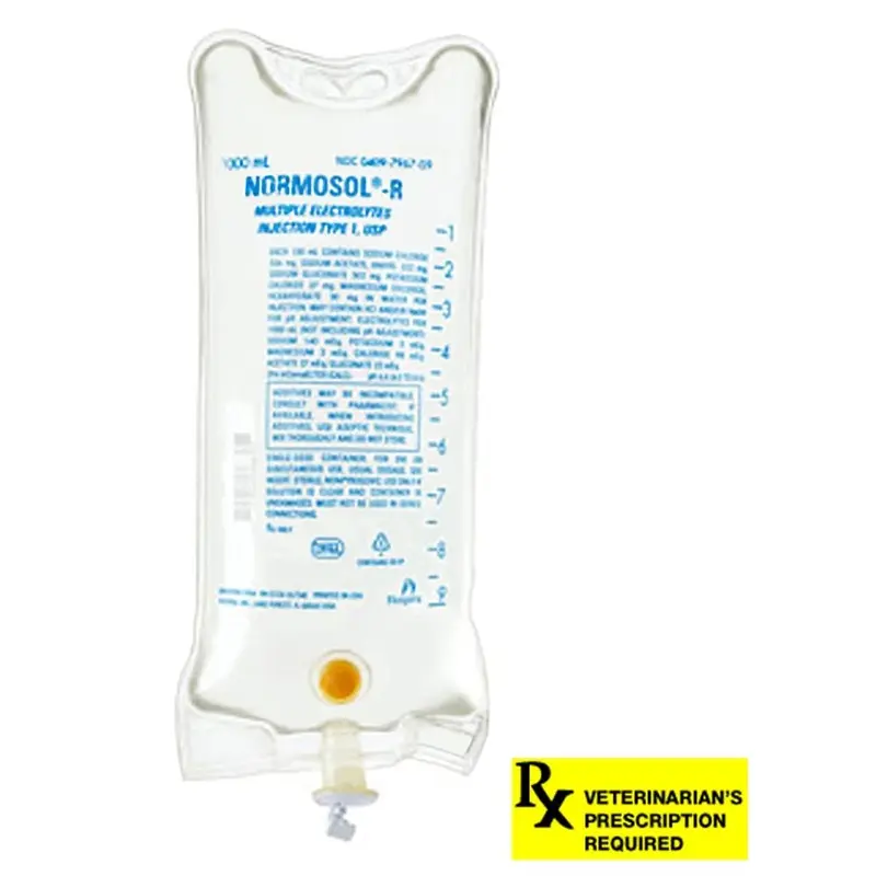 Rx Normosol-R Electrolye Injection Solution, 1000mL