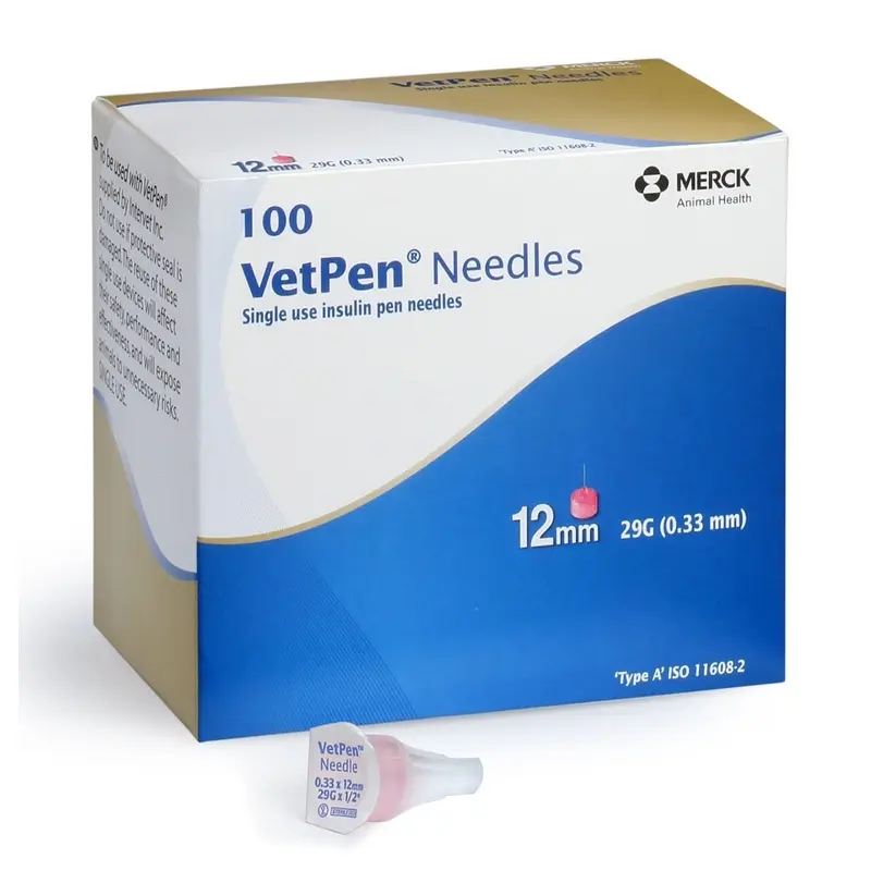 Rx Vetsulin VetPen Needle, 12 mm, 100 ct