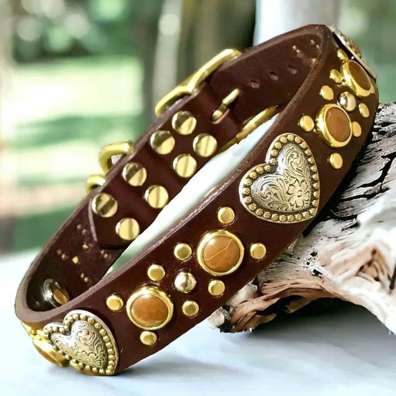 Leather Dog Collar Paloma