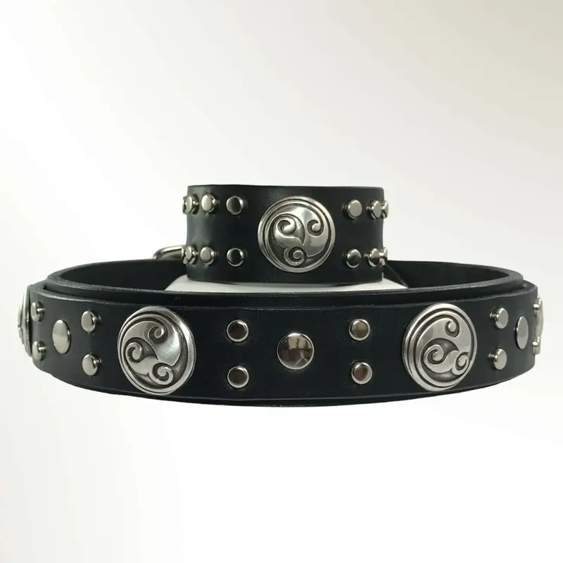 Savannah Small Leather Dog Collar