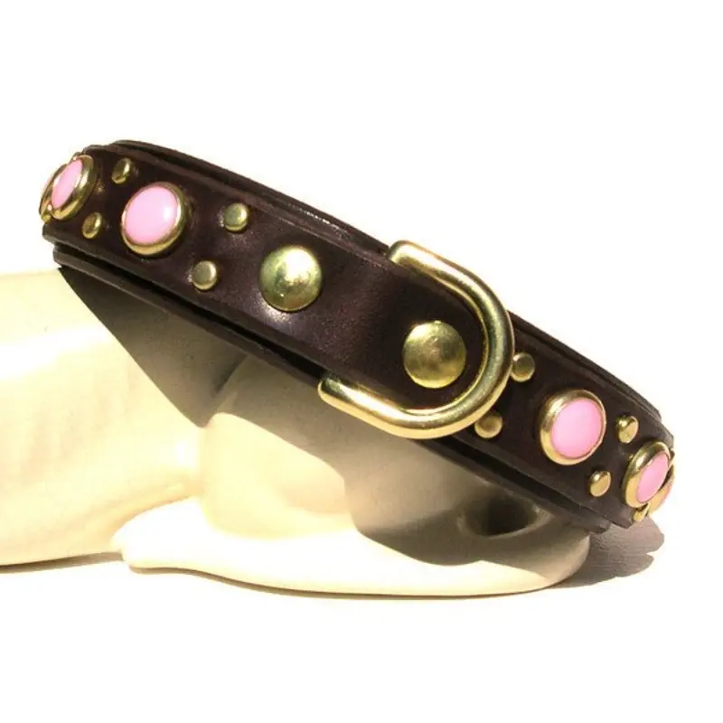 Tupelo Leather Dog Collar