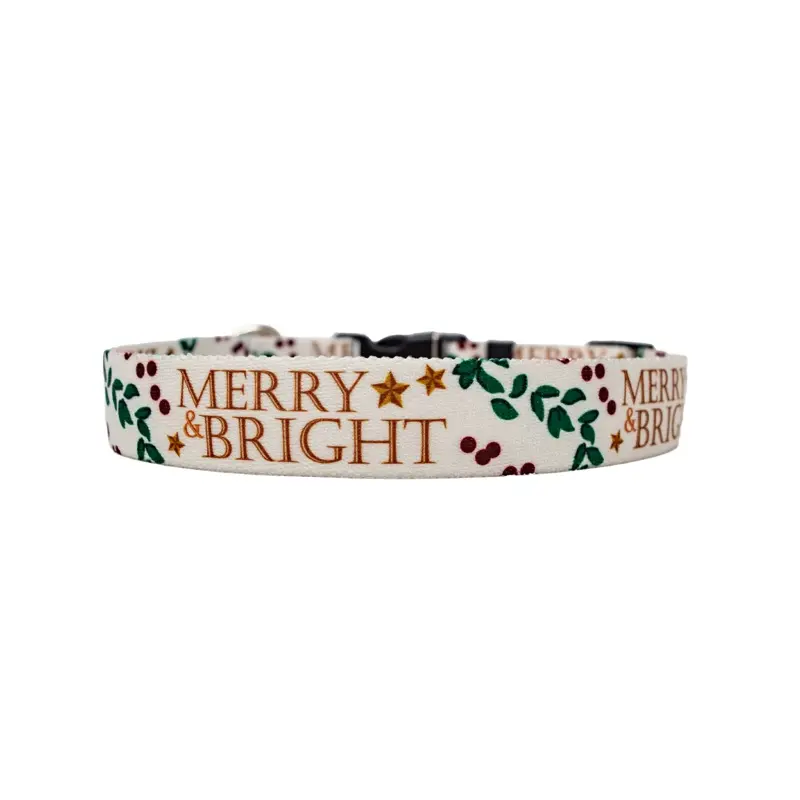 Merry and Bright Dog Collar
