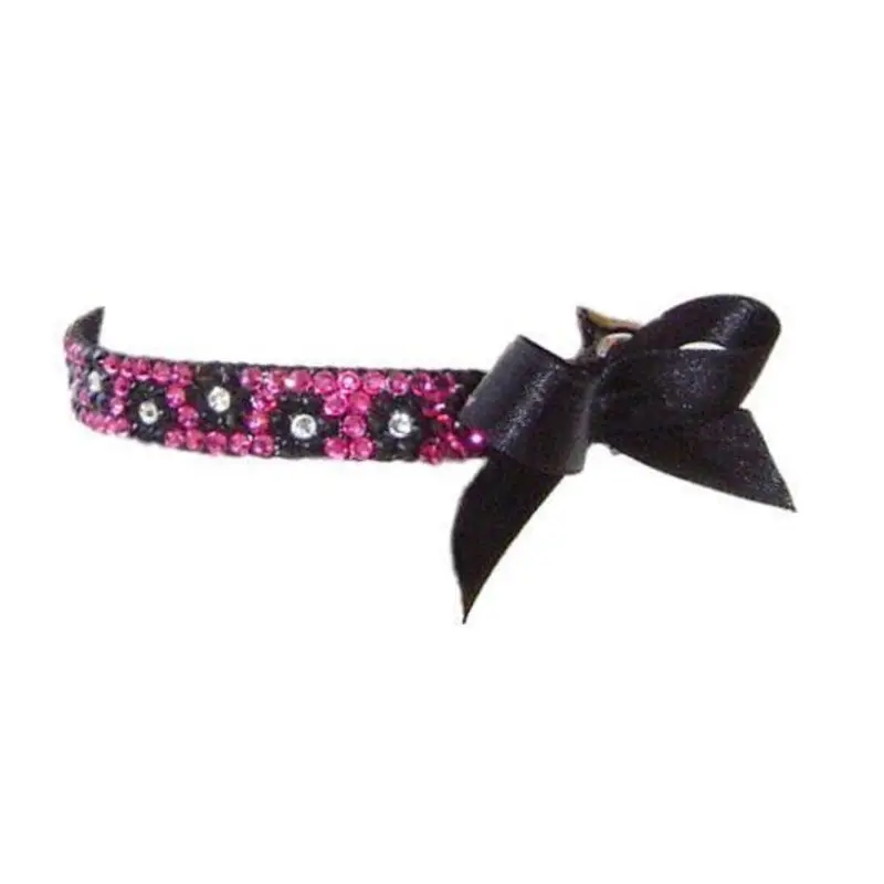 Cherie Rose Crystal Dog Collar