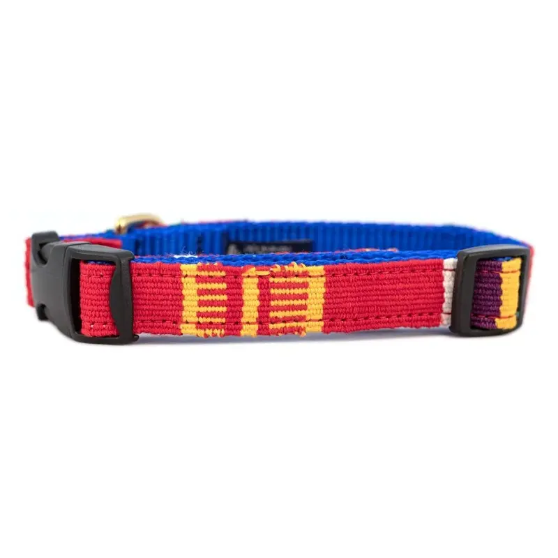 Toto Red Side Release Dog Collar