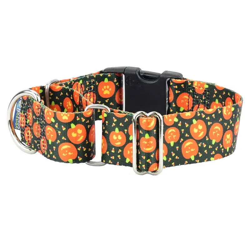 Jack O Lantern EarthStyle Dog Collar