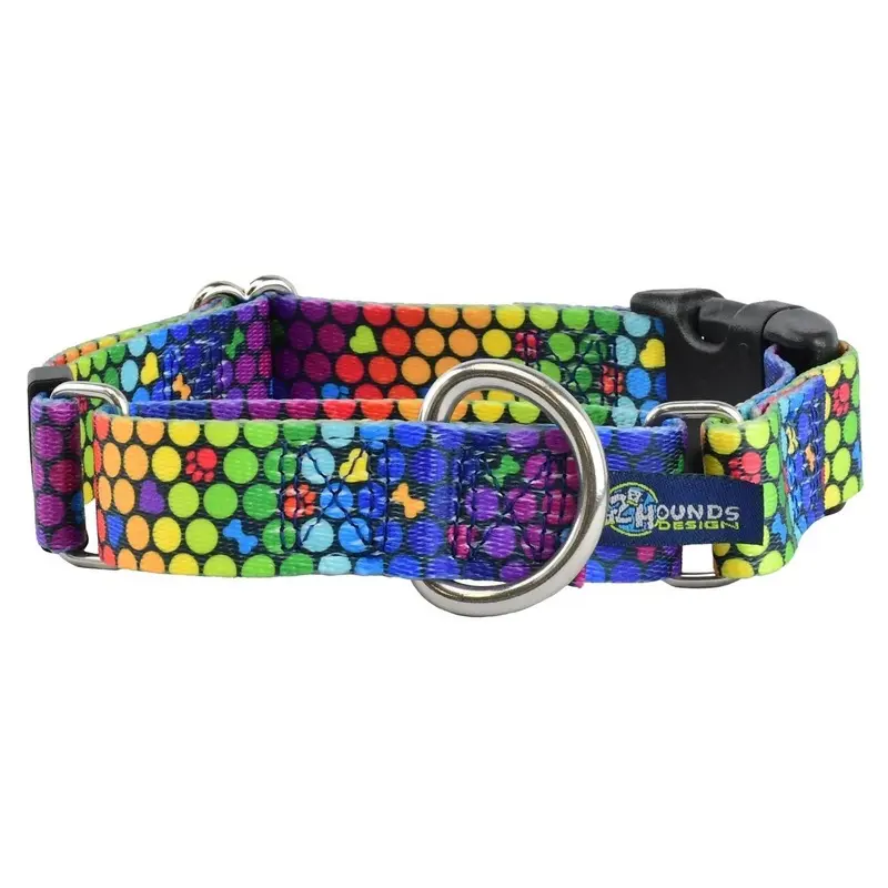 ROY G BIV EarthStyle Dog Collar