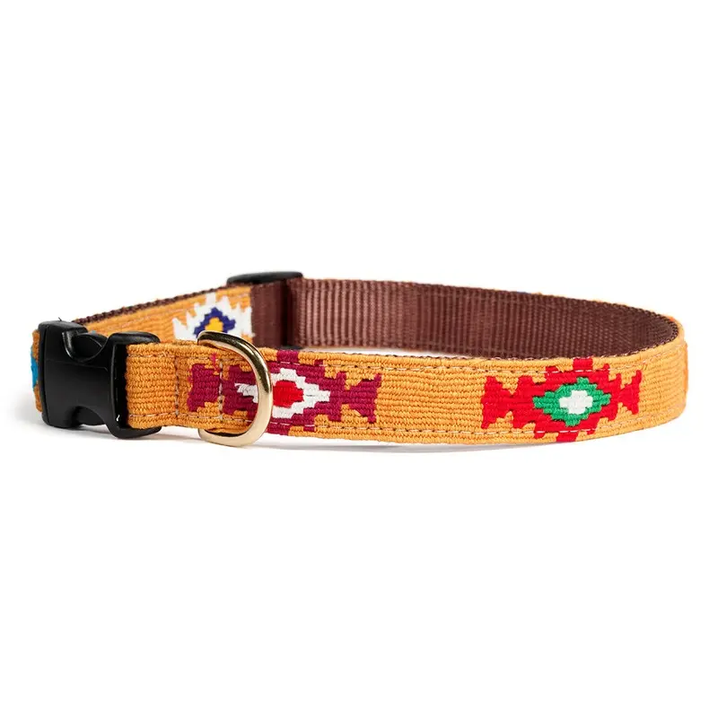 God's Eye Gold Side Release Dog Collar