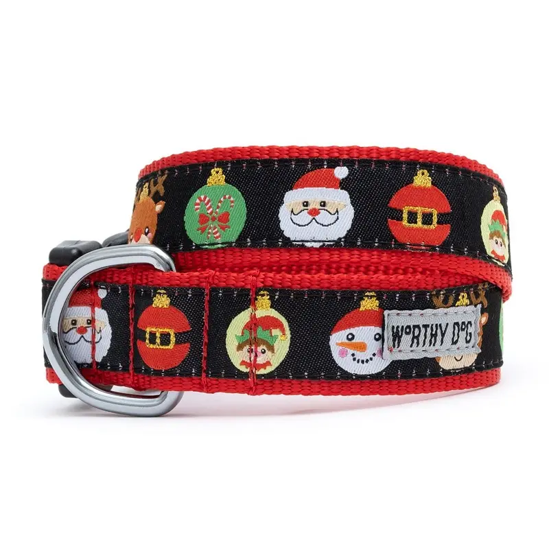 Deck The Halls Dog Collar