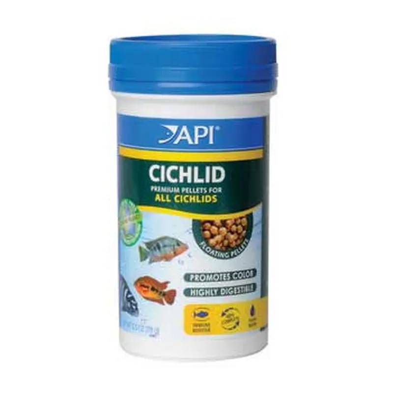 Aquarium Pharmaceuticals Api Cichlid Medium Pellet 2.5oz 