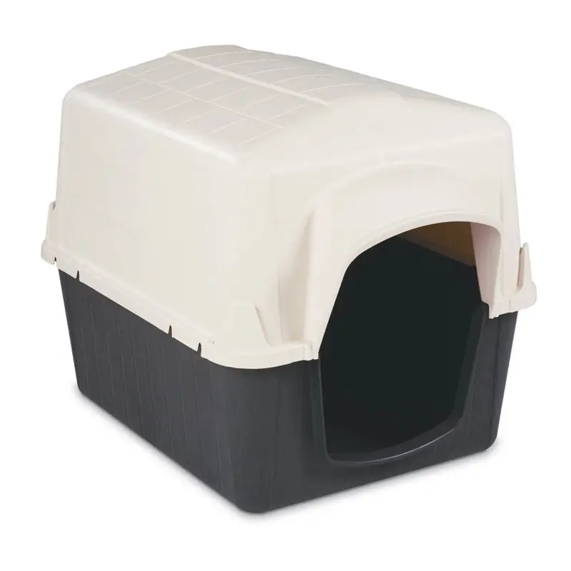 Petmate Barnhome III Dog House Bleached Linen/Black LG
