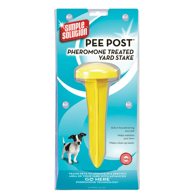 Simple Solution Pee Post Yard Stake Yellow 13 in