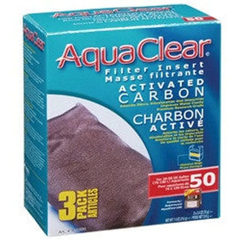 Aqua Clear 50 Carbon 3pk A1384