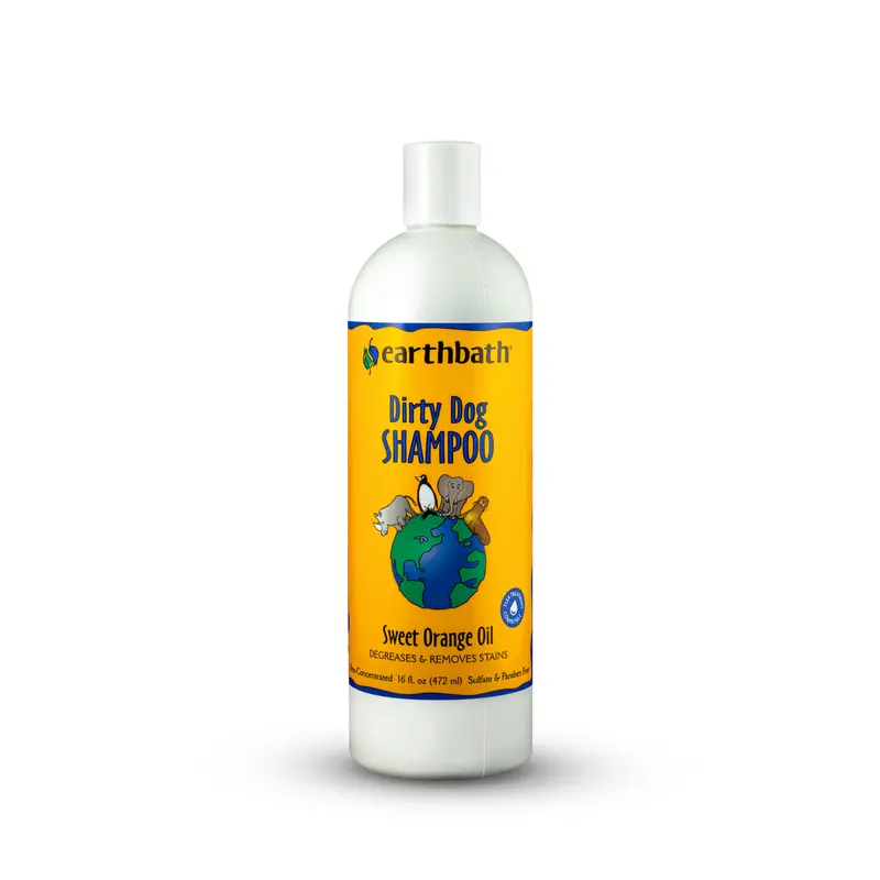 Earthbath Dirty Dog Shampoo, Sweet Orange Oil 16oz