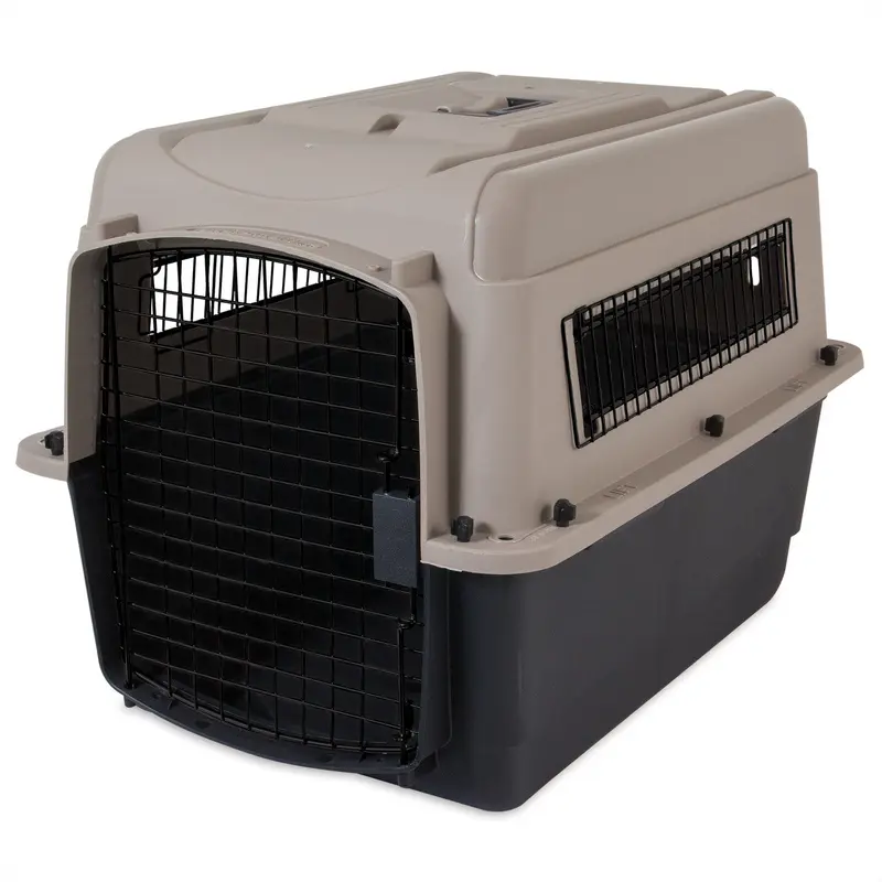 Petmate Ultra Vari Dog Kennel Taupe, Black 28 in