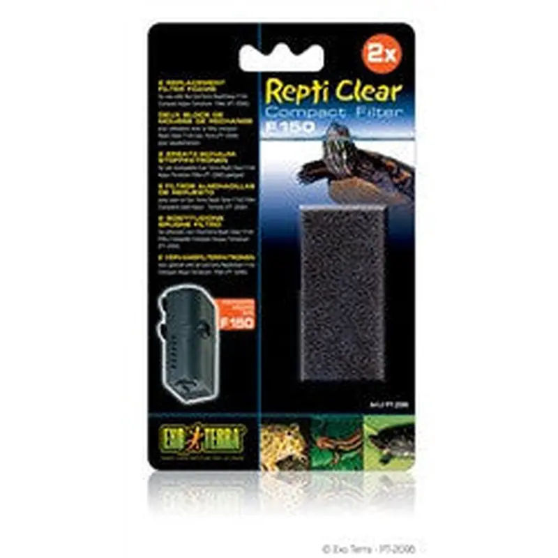 Exo Terra Foam Block Reptile Clear Filter Pt2096