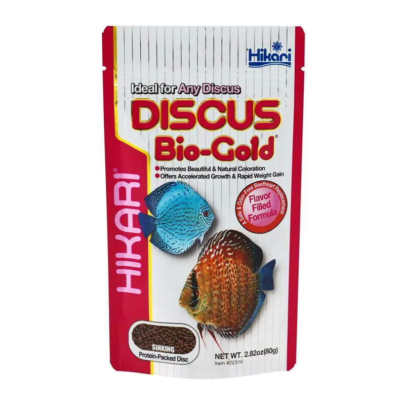 Hikari Discus Bio-Gold Sinking Pellets Fish Food 2.82 oz