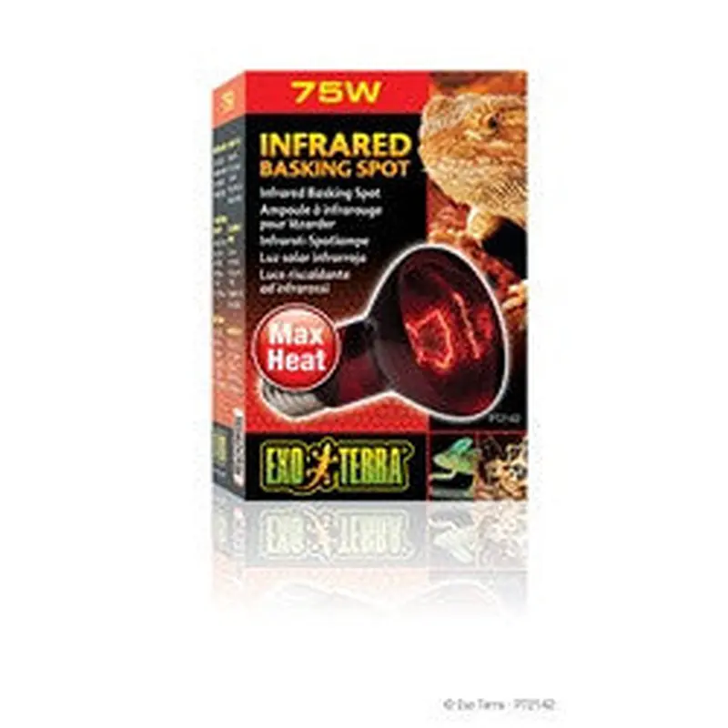 Exo Terra Infrared Basking Spot Lamp 75w Pt2142