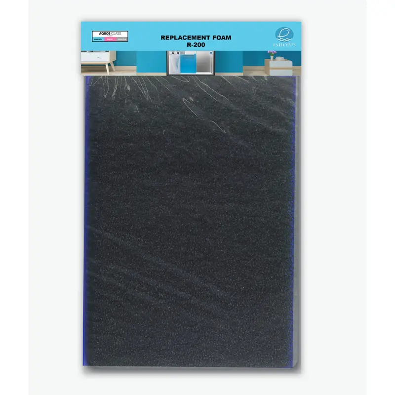Eshopps Replacement Foam for Refugium Filters For R-200 Black