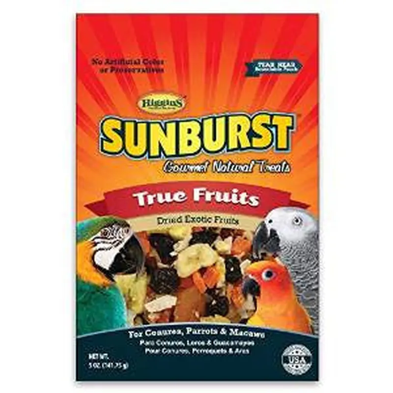 Higgins Sunburst Treats True Fruits 5oz 