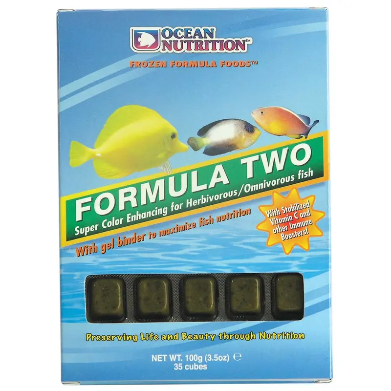 Ocean Nutrition Formula Two Frozen Fish Food 3.5 oz SD-5