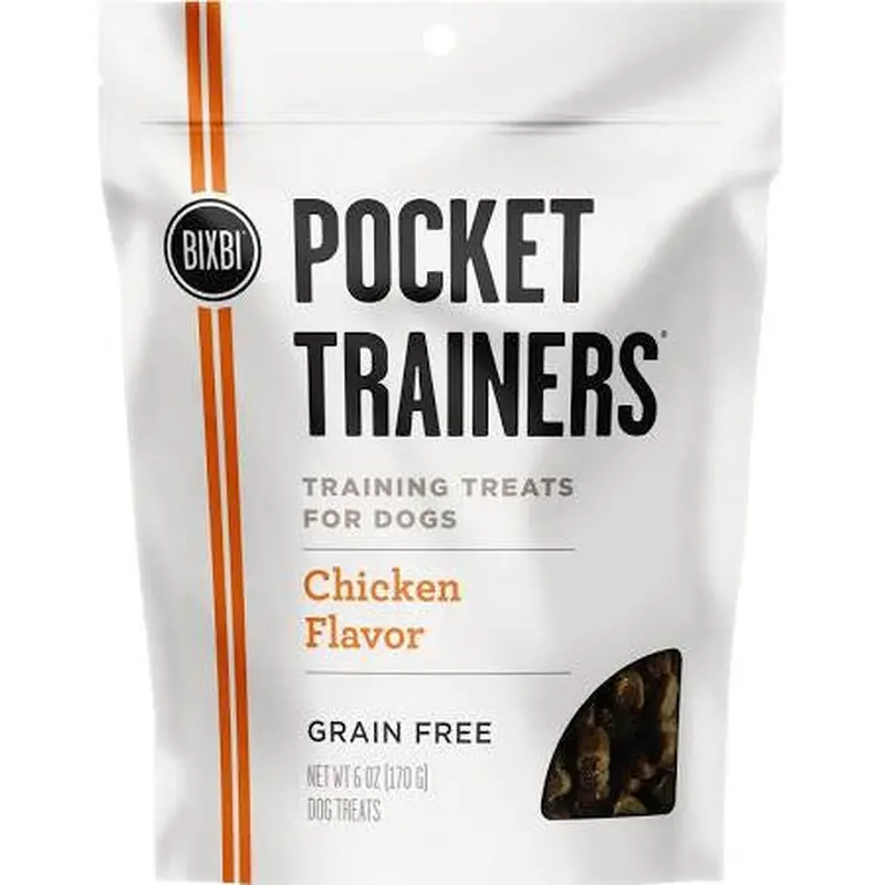 Bixbi Dog Pocket Trainer Chicken 6oz 