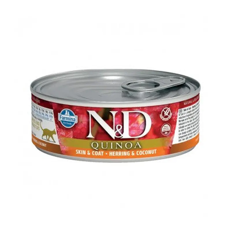 Farmina Natural & Delicious Quin Sk&ct H/c 12/2.8z 