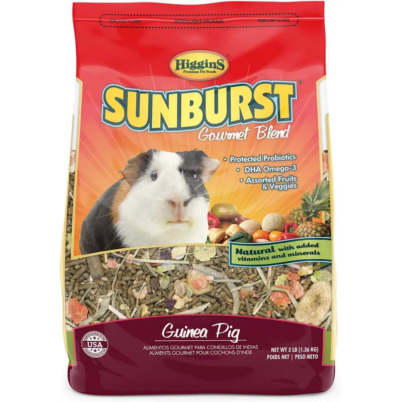 Higgins Sunburst Guinea Pig - 3lb