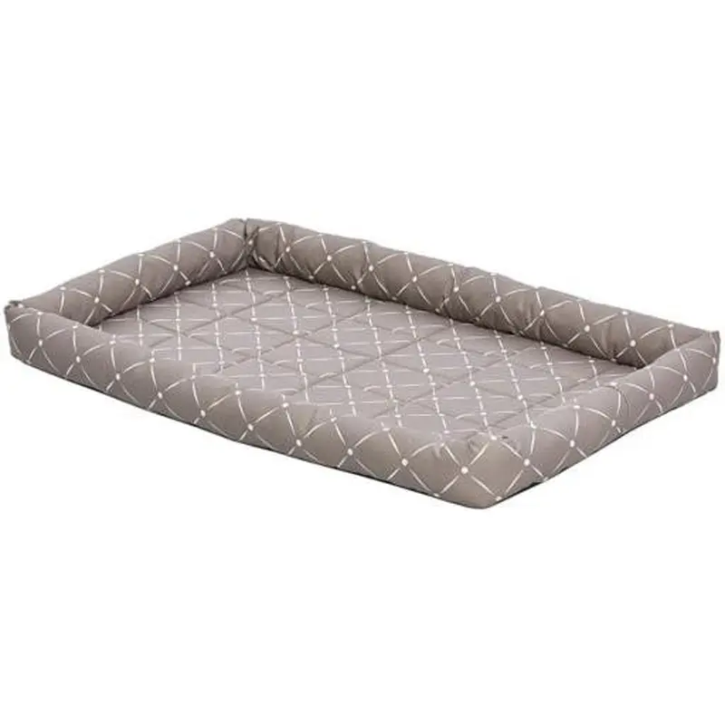 Midwest Quiet Time Ashton Bolster Bed Mushroom 36" 