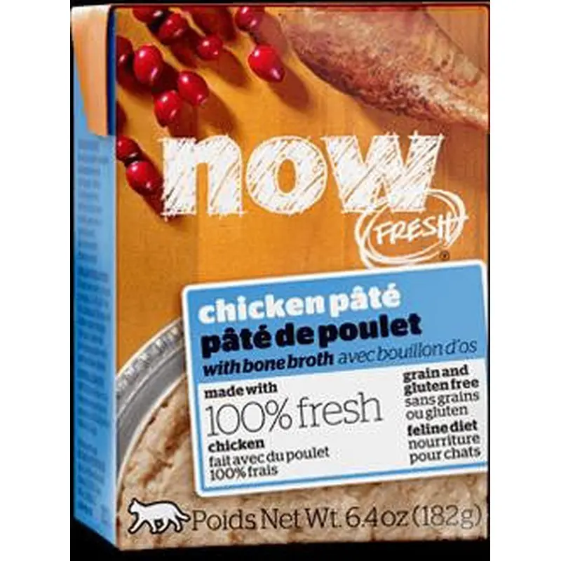 NOW FRESH Grain Free Chicken Pate for cats 24/6.4oz 