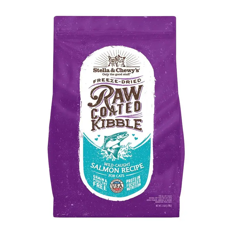 Stella & Chewy's Cat Raw Coated Salmon 2.5lb 