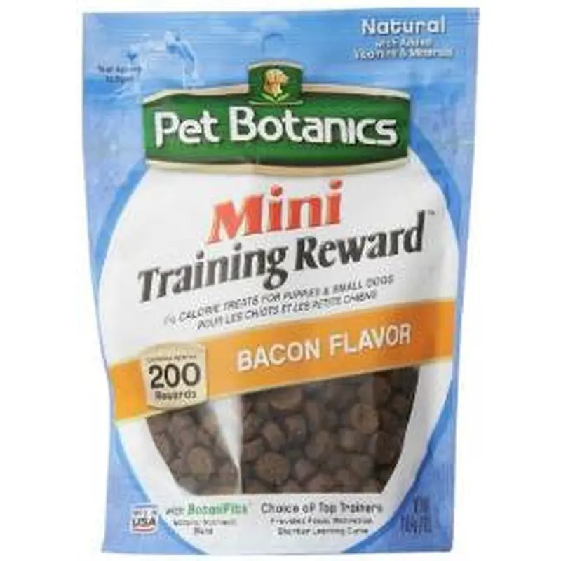 Cardinal Pet Botanics Training Rewards Mini Treats - Bacon 4oz 