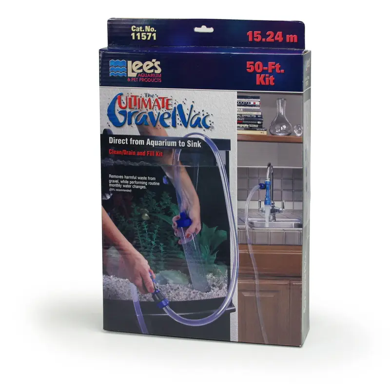 Lees The Ultimate Gravel Vac Kit 50 Feet