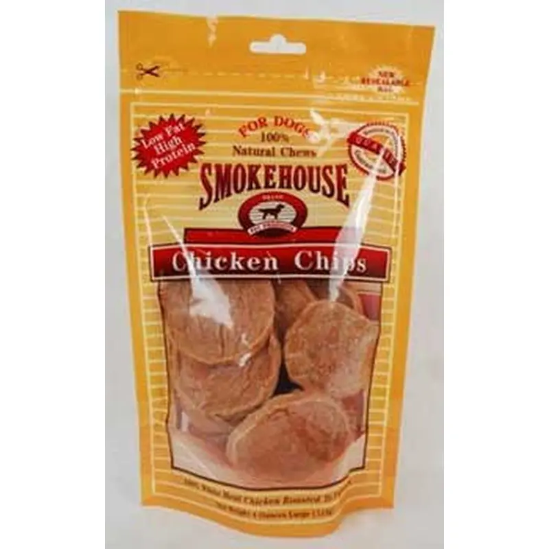 Smokehouse Chicken Chips 4 oz. Resealable Bag 