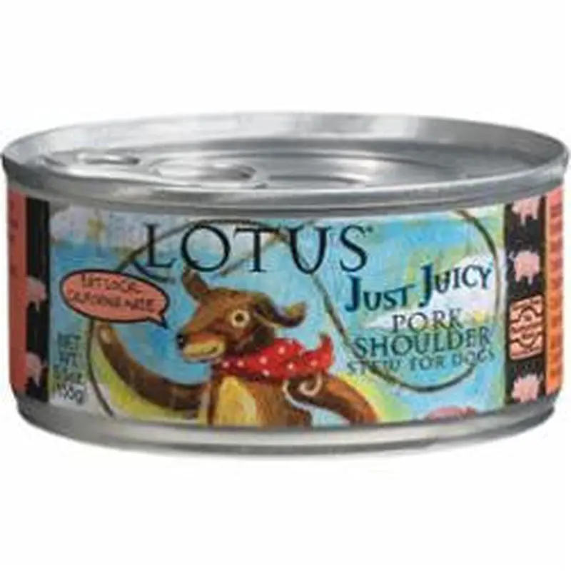 Lotus Dog Grain-free Juicy Pork Shoulder 5.5oz 