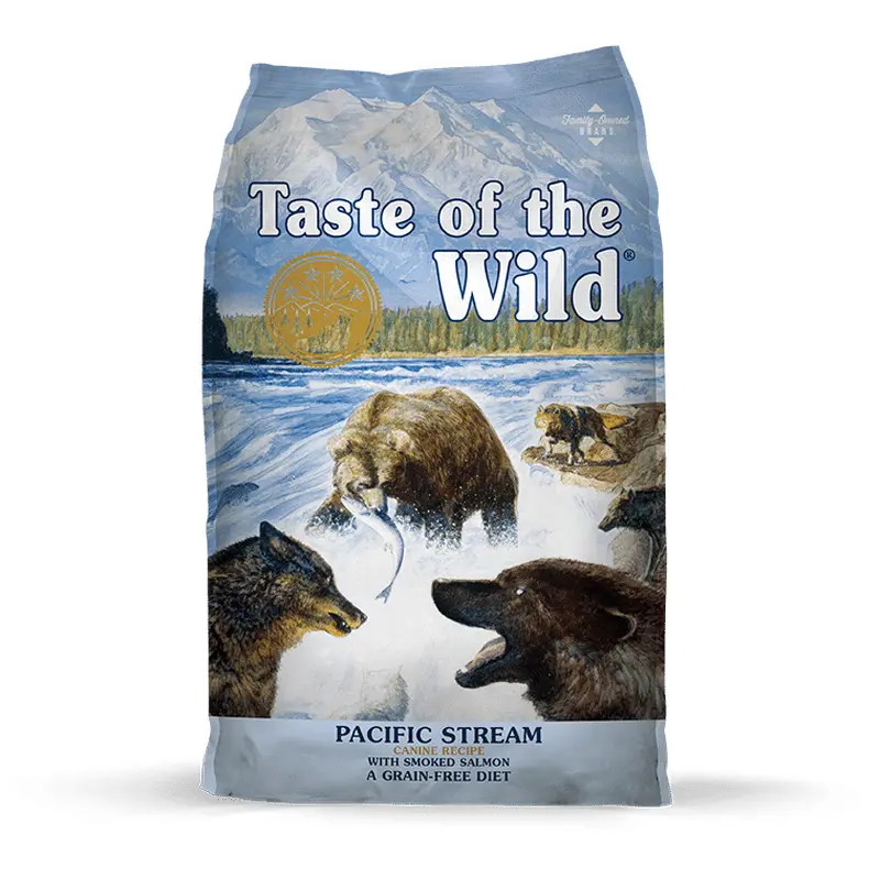 Taste of the Wild Pacific Stream Canine with Smoked Salmon 5 Lb. 