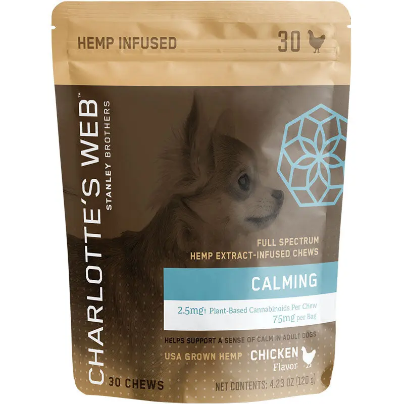 Charlotte's Web Dog Calming Chews 30 Count