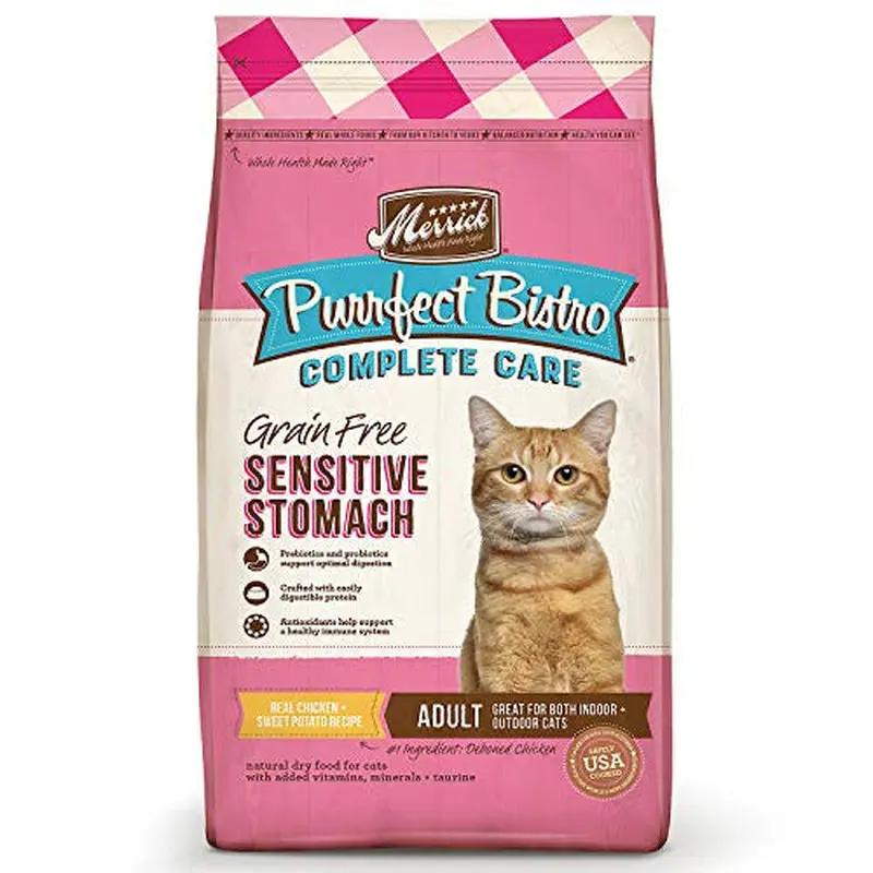 Merrick Purrfect Sensitive Stomach 4 Lb   