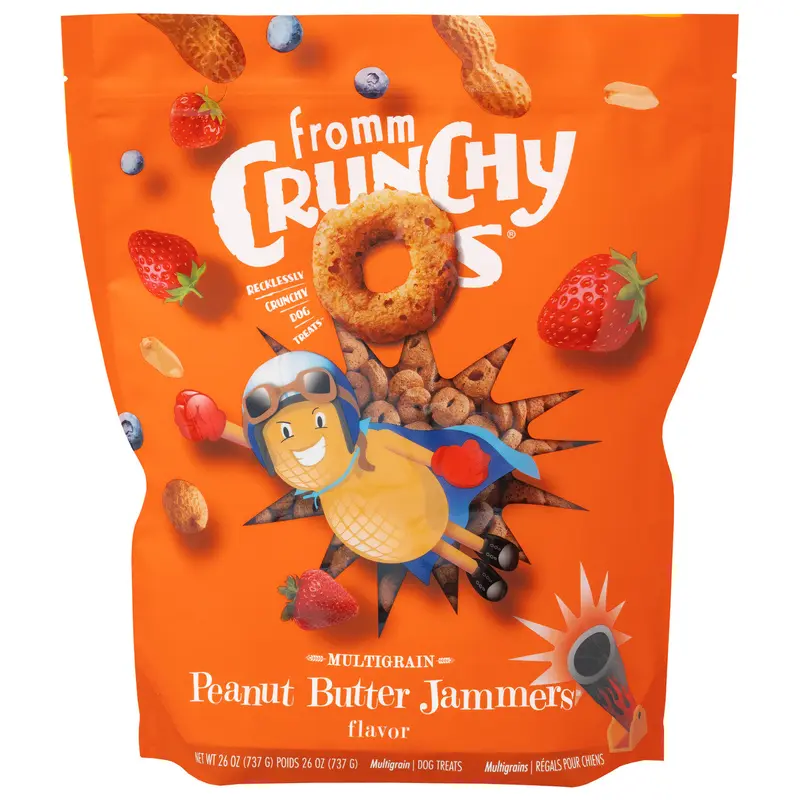 Fromm Peanut Butter Jammers Flavor Treats 26 oz