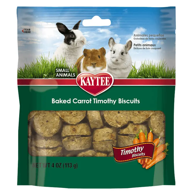 Kaytee Baked Carrot Treat for small animals 4oz