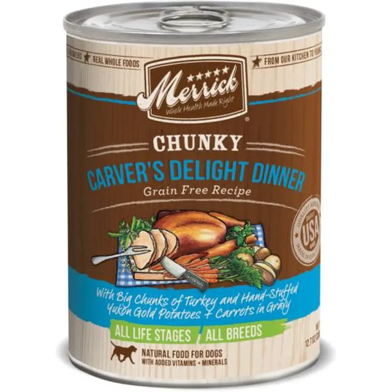 Merrick Chunky Carvers Delight Dinner 12/12.7oz 