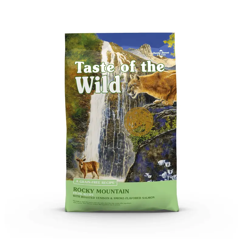 Taste of the Wild Rocky Mountain Venison & Salmon Cat - 5lb 