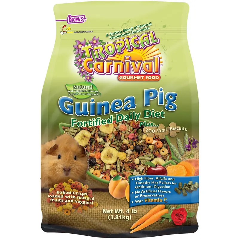 F.M. Brown's Tropical Carnival Natural Guinea Pig Food 4lb 