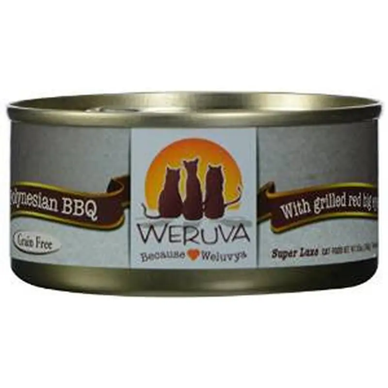 Weruva Polynesian Bbq Canned Cat 24/5.5oz. 
