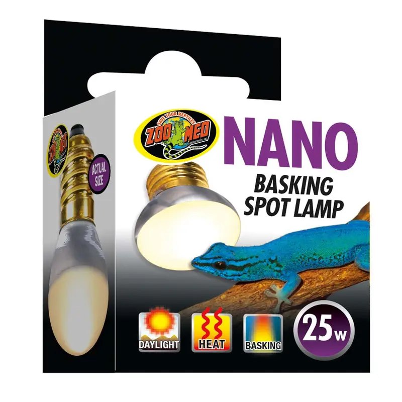 Zoo Med Nano Basking Spot Lamp White 25 Watt