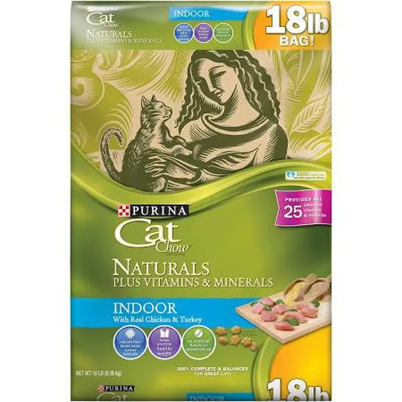 Cat Chow Natural Indoor 18lb