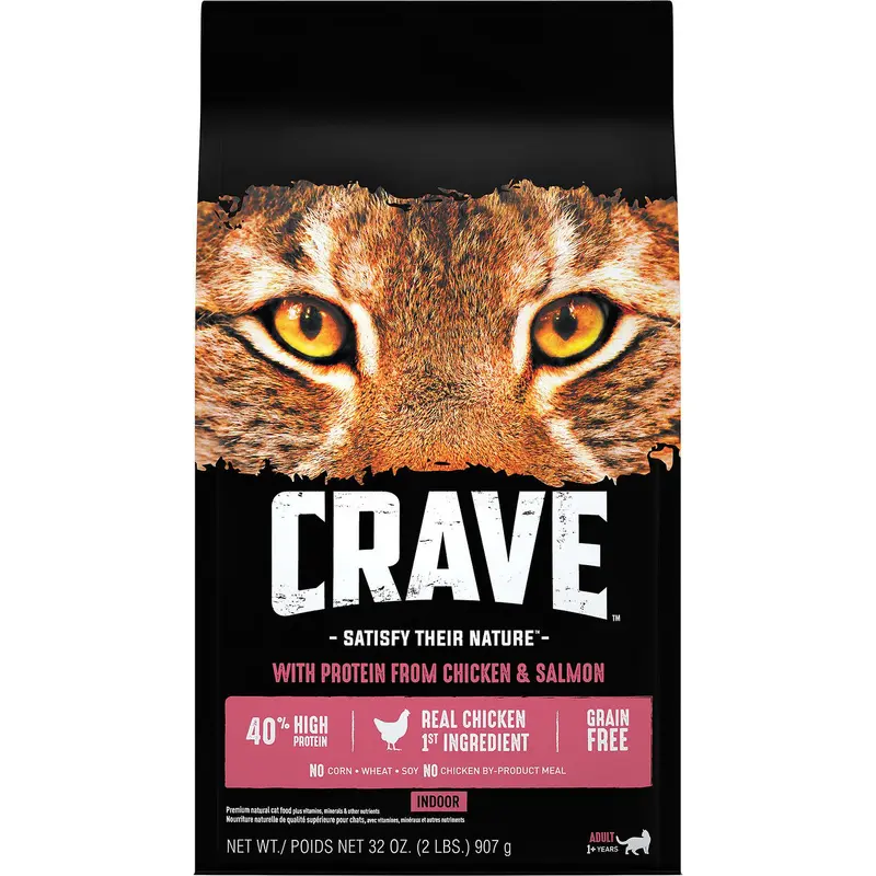 CRAVE CKN/SLM INDR CAT 4/2 lb